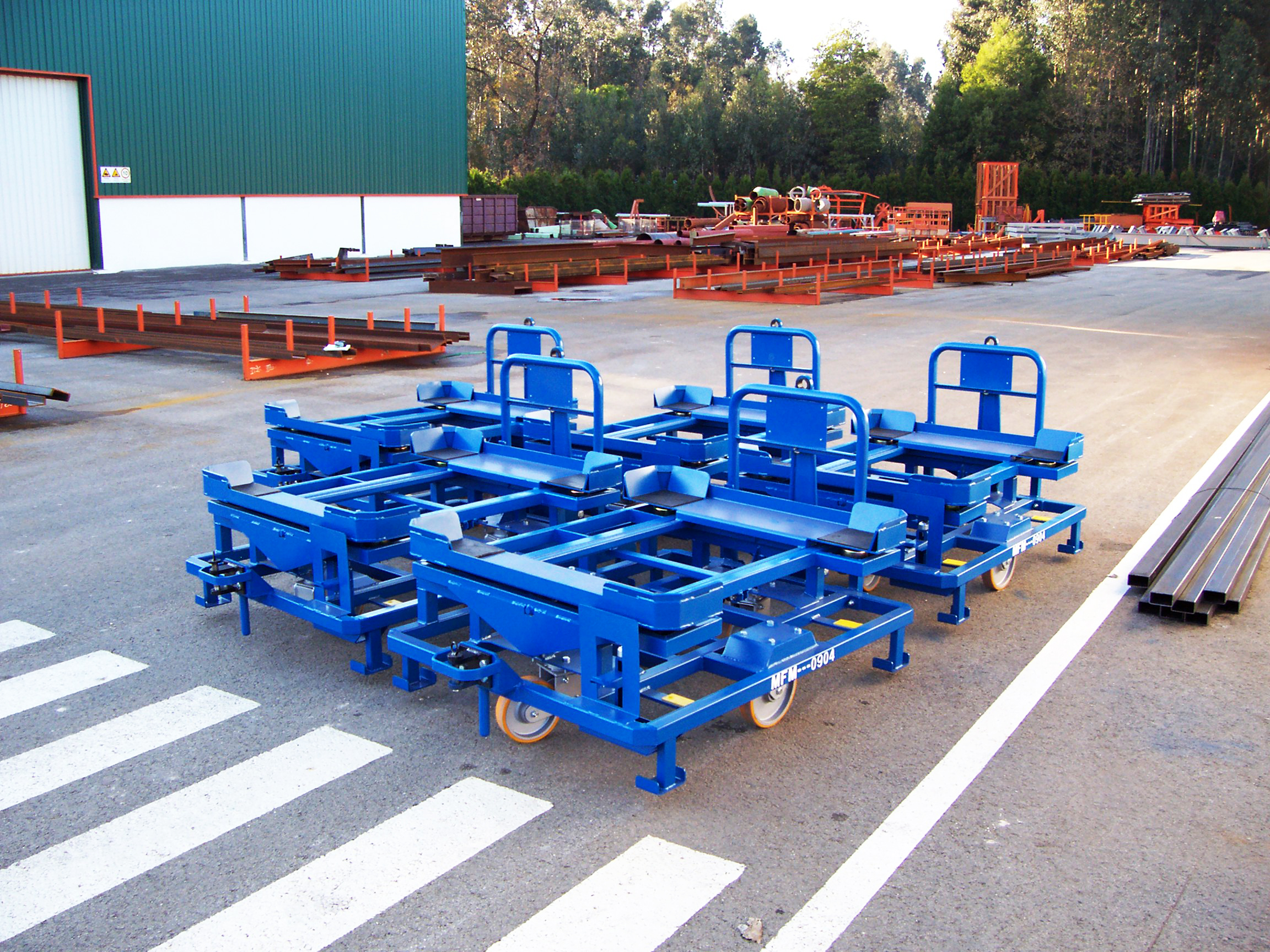 Bases rolantes articuladas