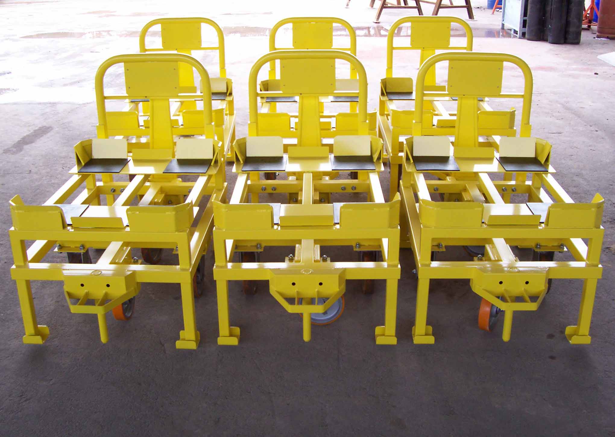 Bases rolantes articuladas